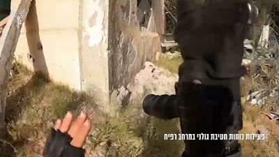 מקסדת הלוחם: חיילי צה"ל בעומק עיר הטרור הדרומית 