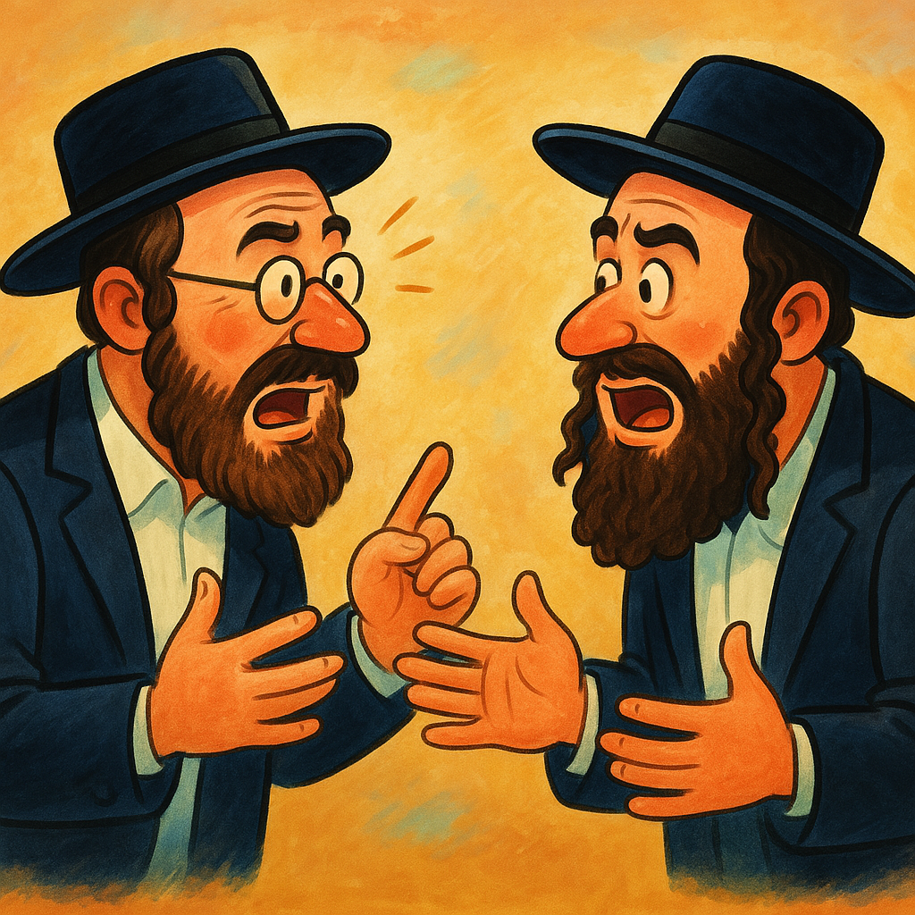 שיחה ערה היא חלק מהווי החיים של יהודי