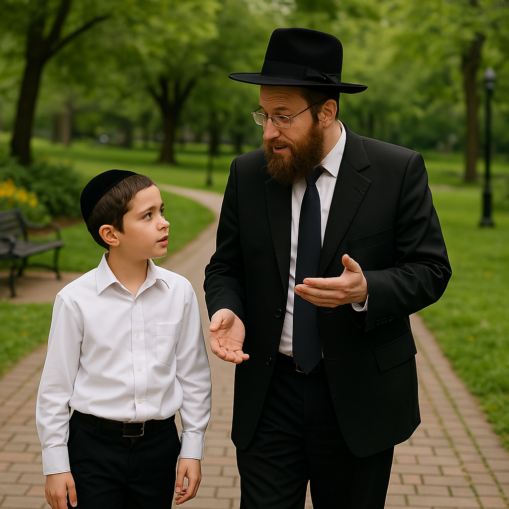 חשוב לספק לילד תשובות ברורות ומלאות ולא לדחות אותו בתשובות עמומות