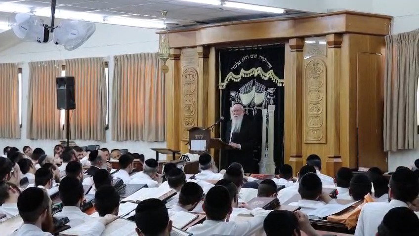 הגאון רבי יגאל רוזן, בשיחת הכנה לקראת פסח 