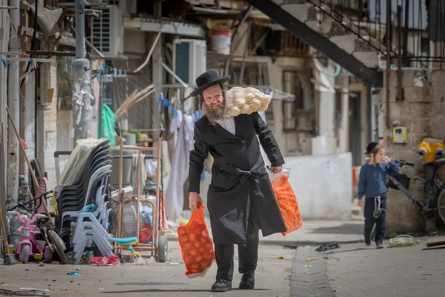 ערב פסח במאה שערים