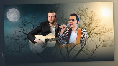 משולם זושא ושלוימי ברנשטיין בדואט חגיגי: "קרב יום"