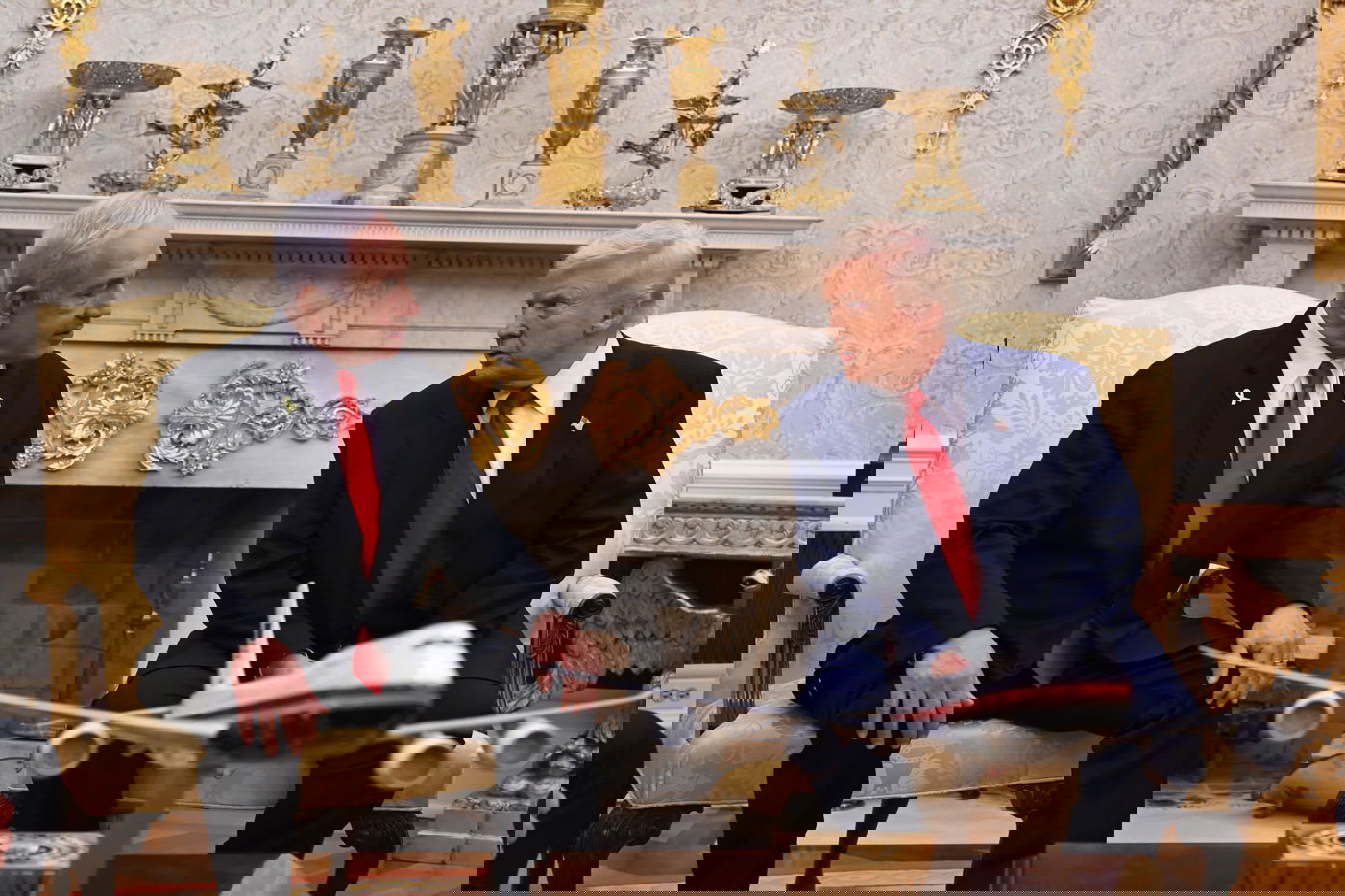 נתניהו וטראמפ בבית הלבן