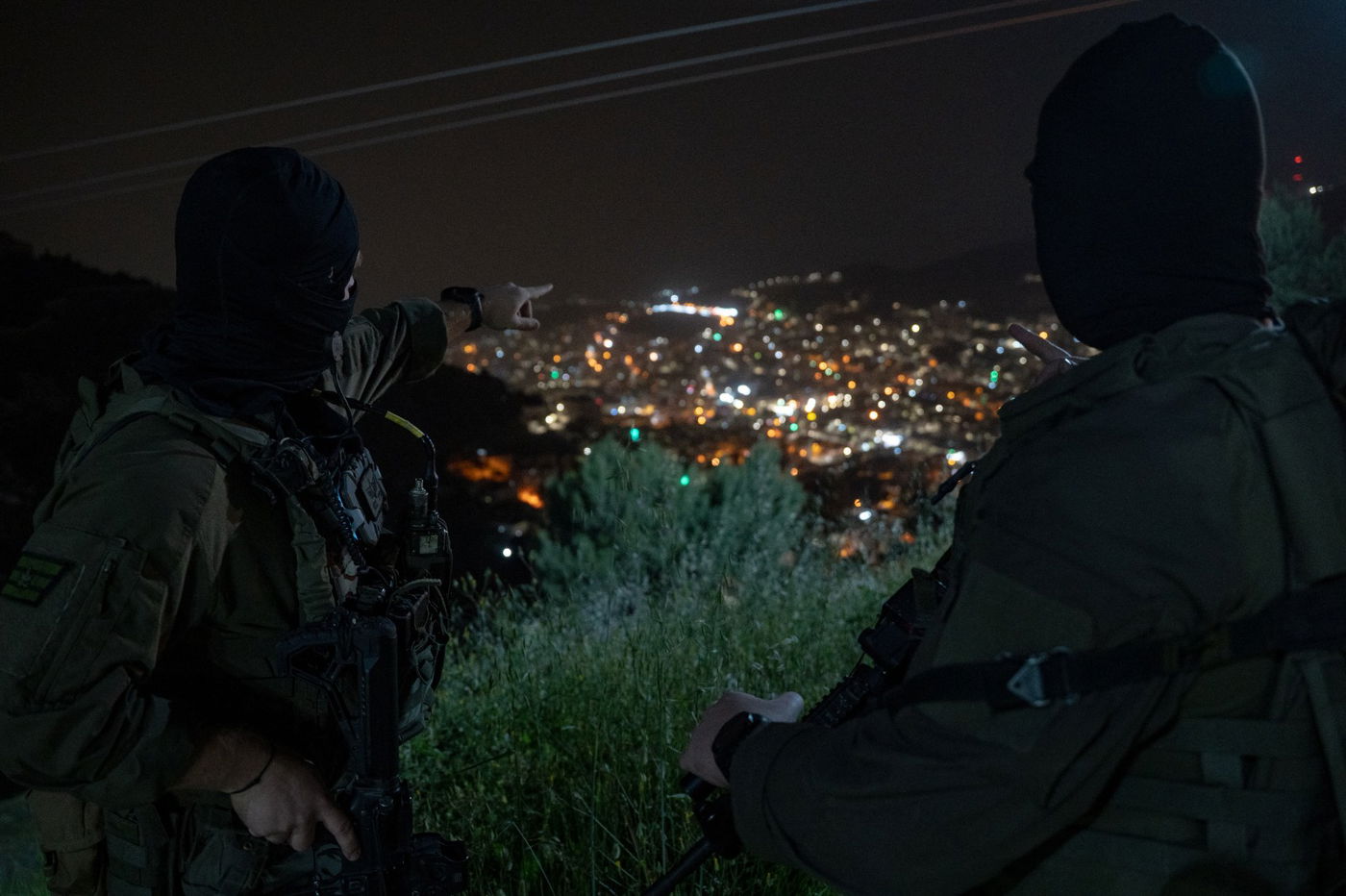 הפעילות בימים האחרונים בשכם