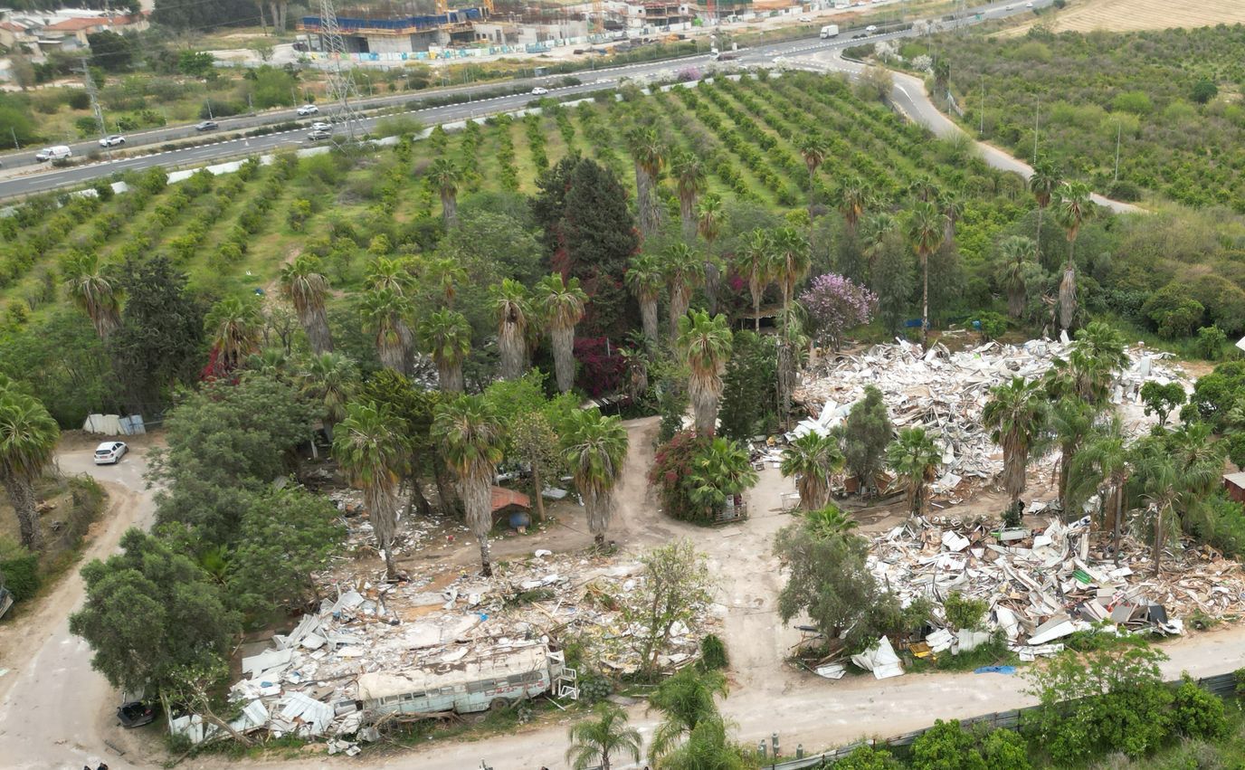 המתחם שנהרס