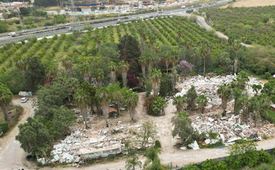 המתחם שנהרס