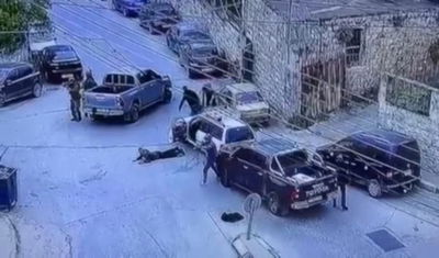 תיעוד דרמטי: כך כוח מיוחד עצר מבוקש בלב שכם | צפו