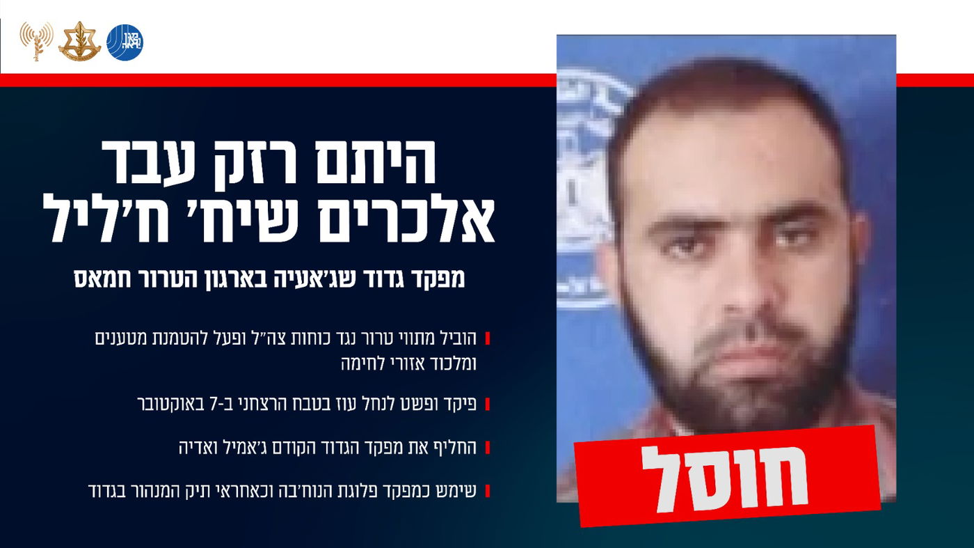 המפקד שחוסל אמש