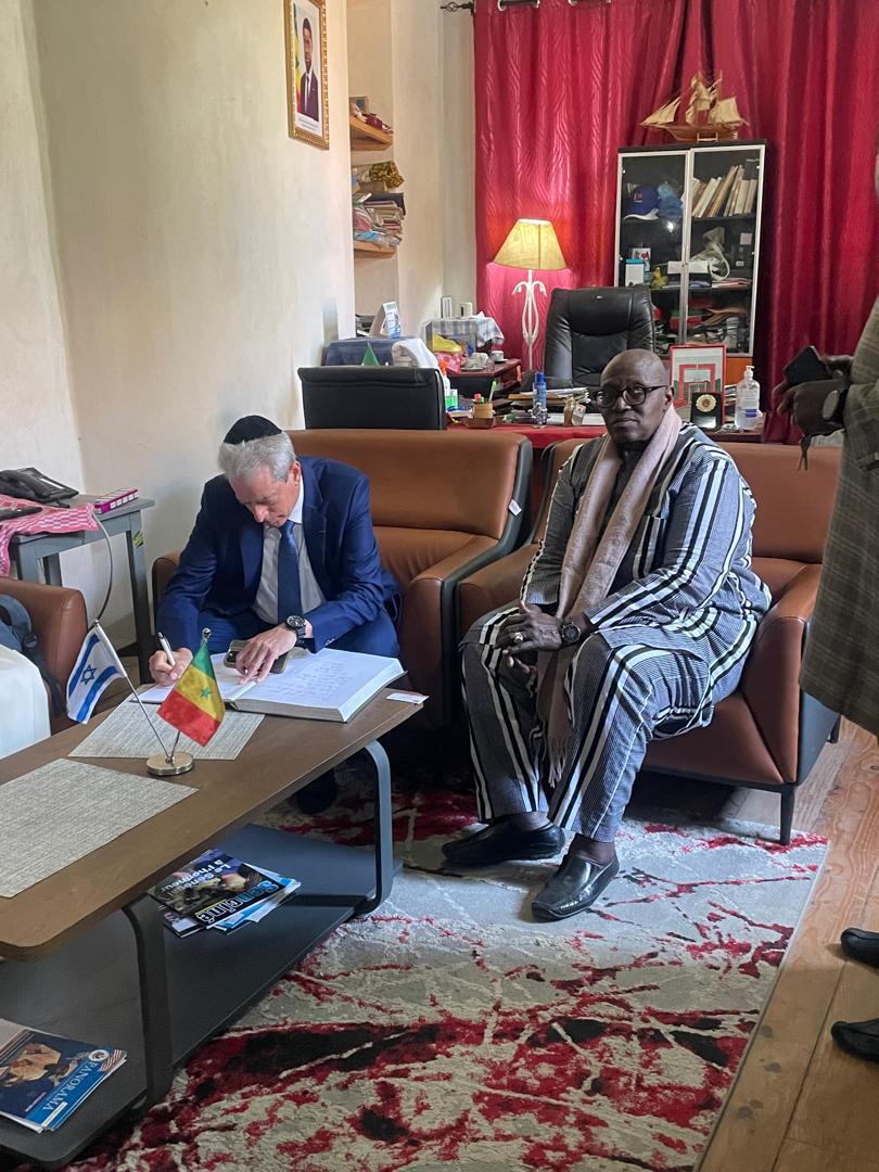 ביקור הרב לוין בסנגל