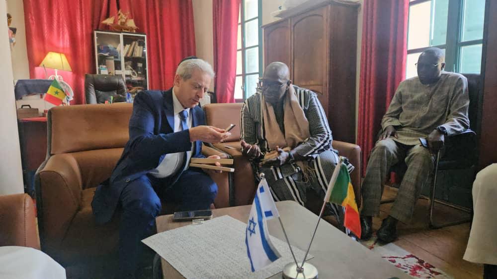 ביקור הרב לוין בסנגל