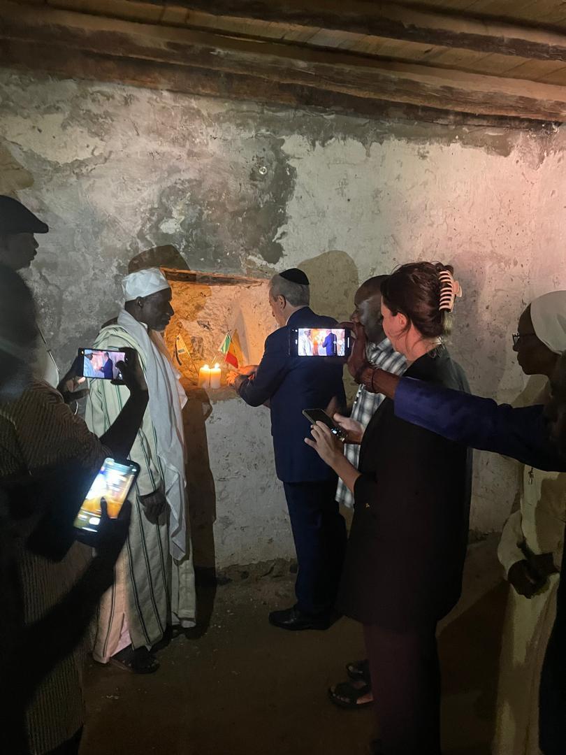 ביקור הרב לוין בסנגל