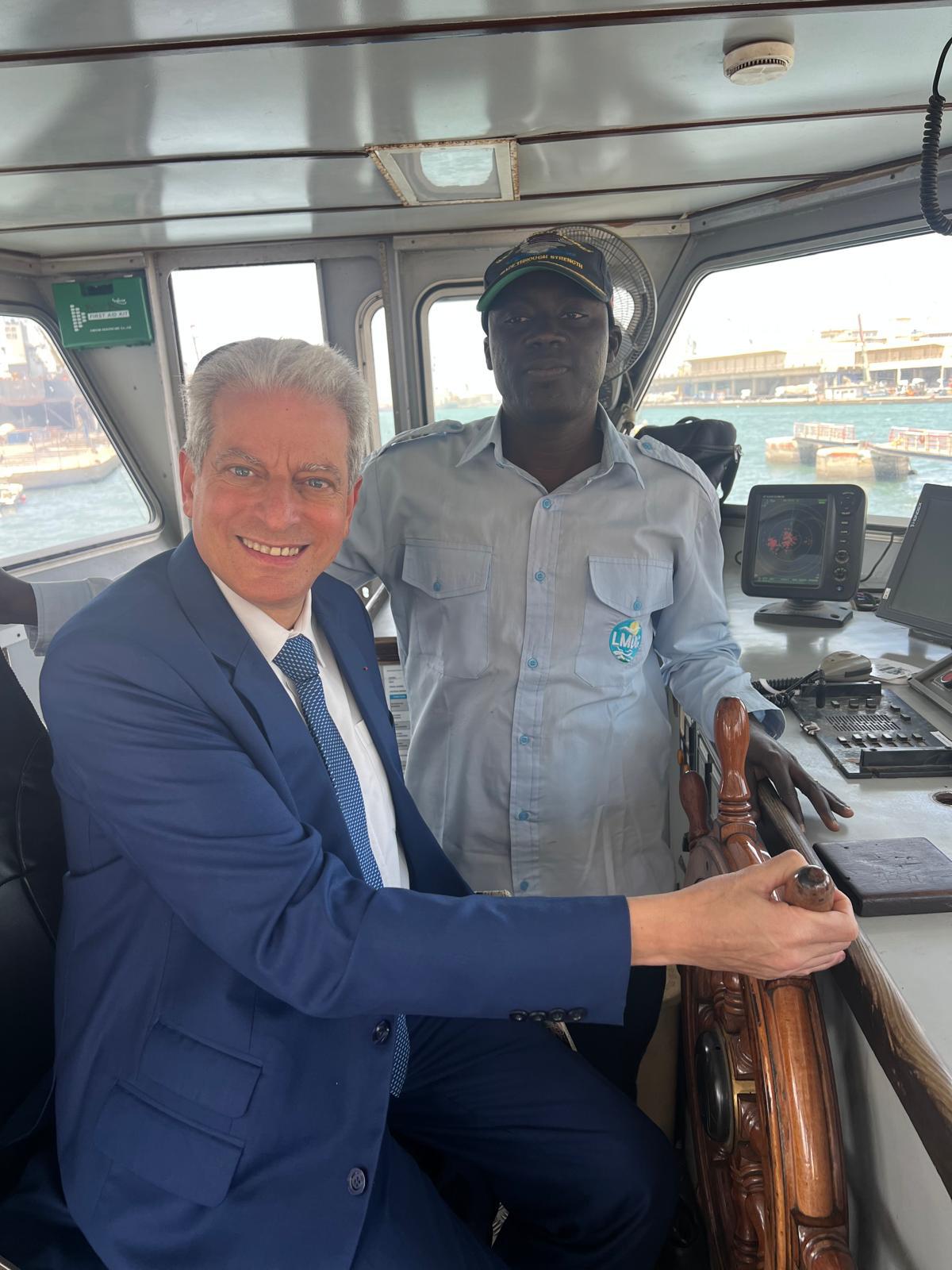 ביקור הרב לוין בסנגל