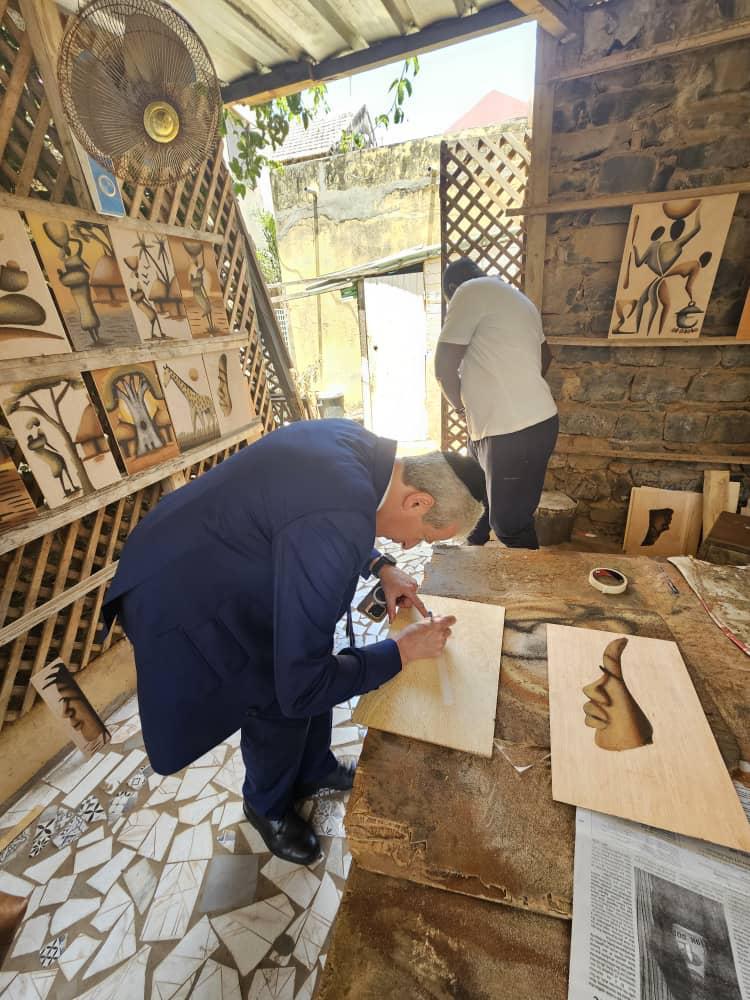 ביקור הרב לוין בסנגל