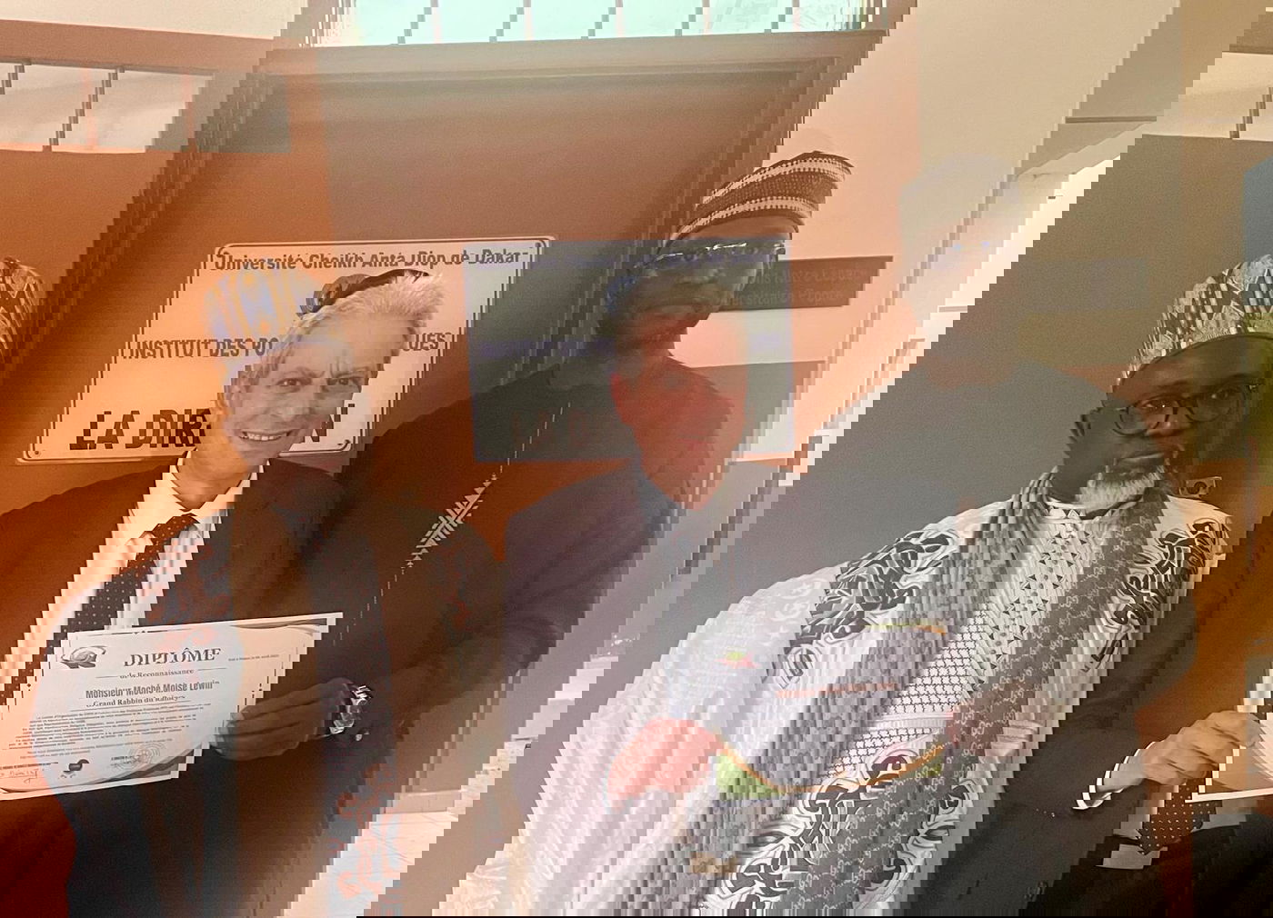 ביקור הרב לוין בסנגל