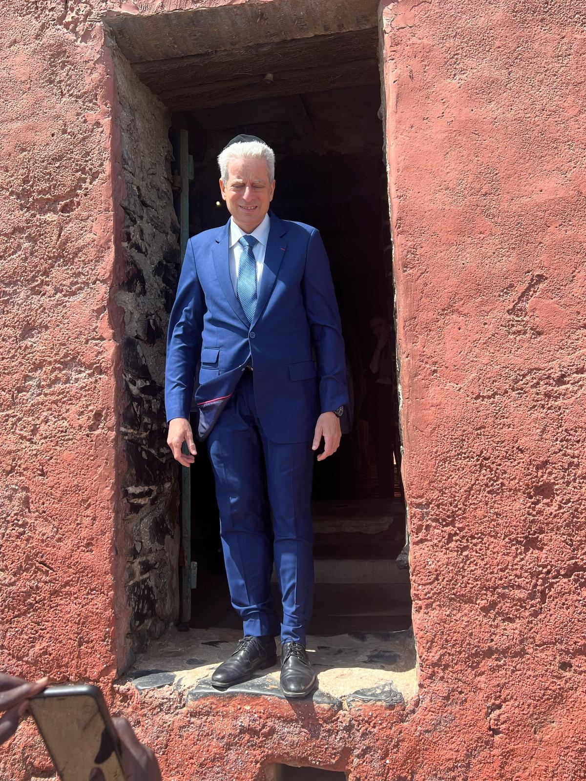 ביקור הרב לוין בסנגל