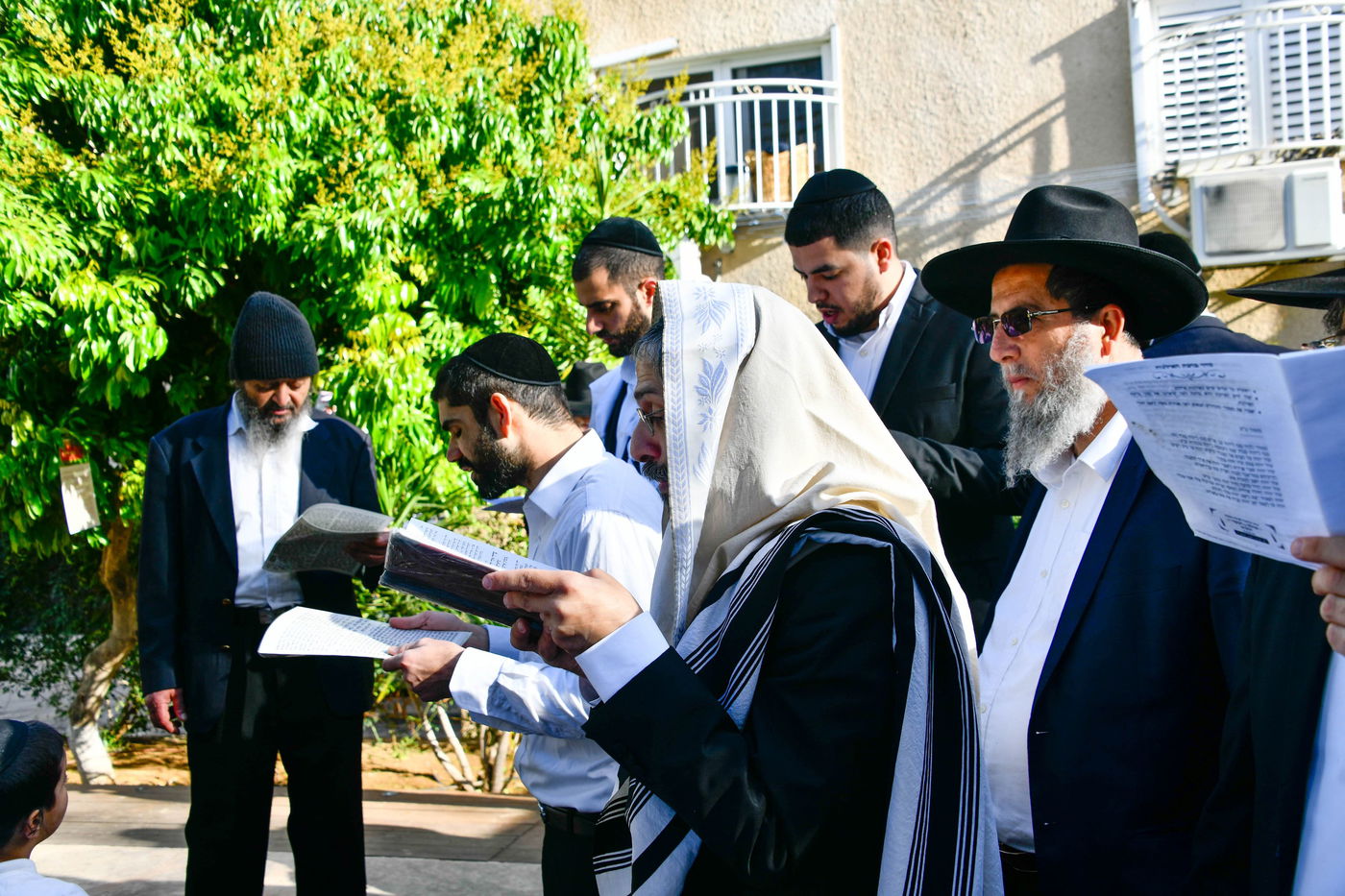 תושבי בני ברק בברכת האילנות