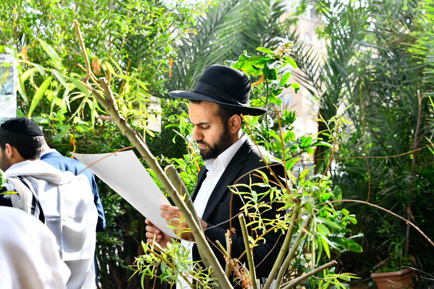 תושבי בני ברק בברכת האילנות