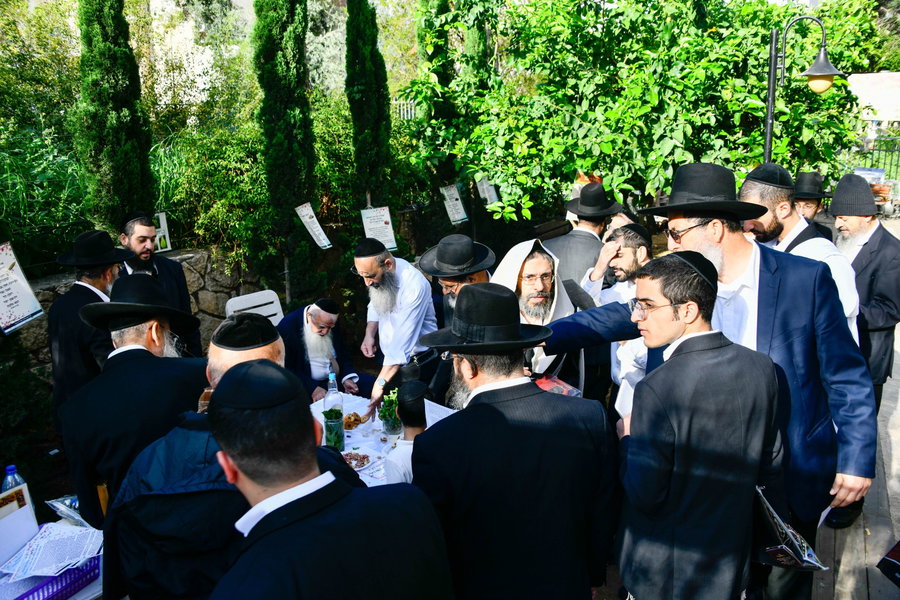 תושבי בני ברק בברכת האילנות