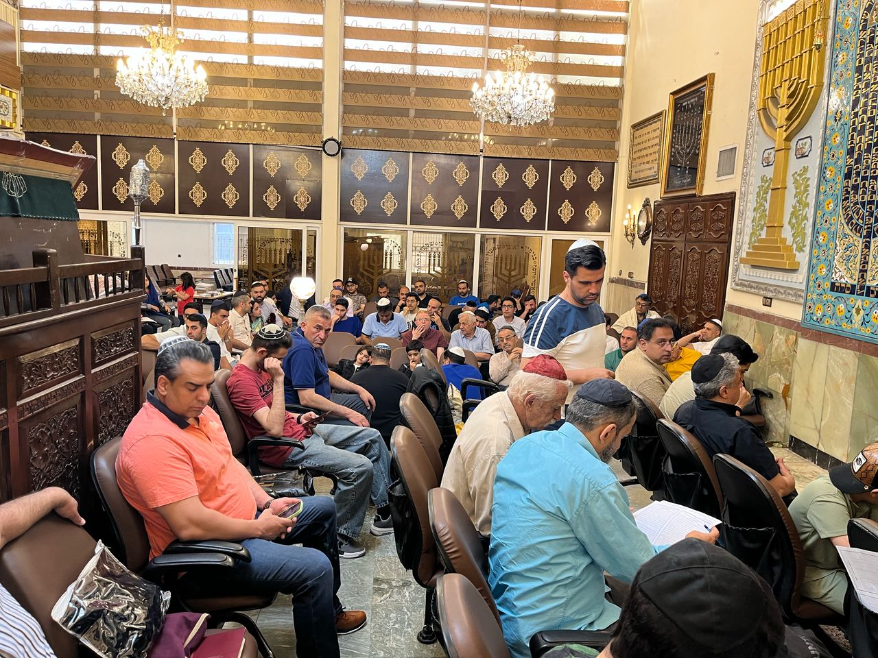 ערב פסח תשפ"ה: כך נראה סיום מסכת בק"ק טהרן