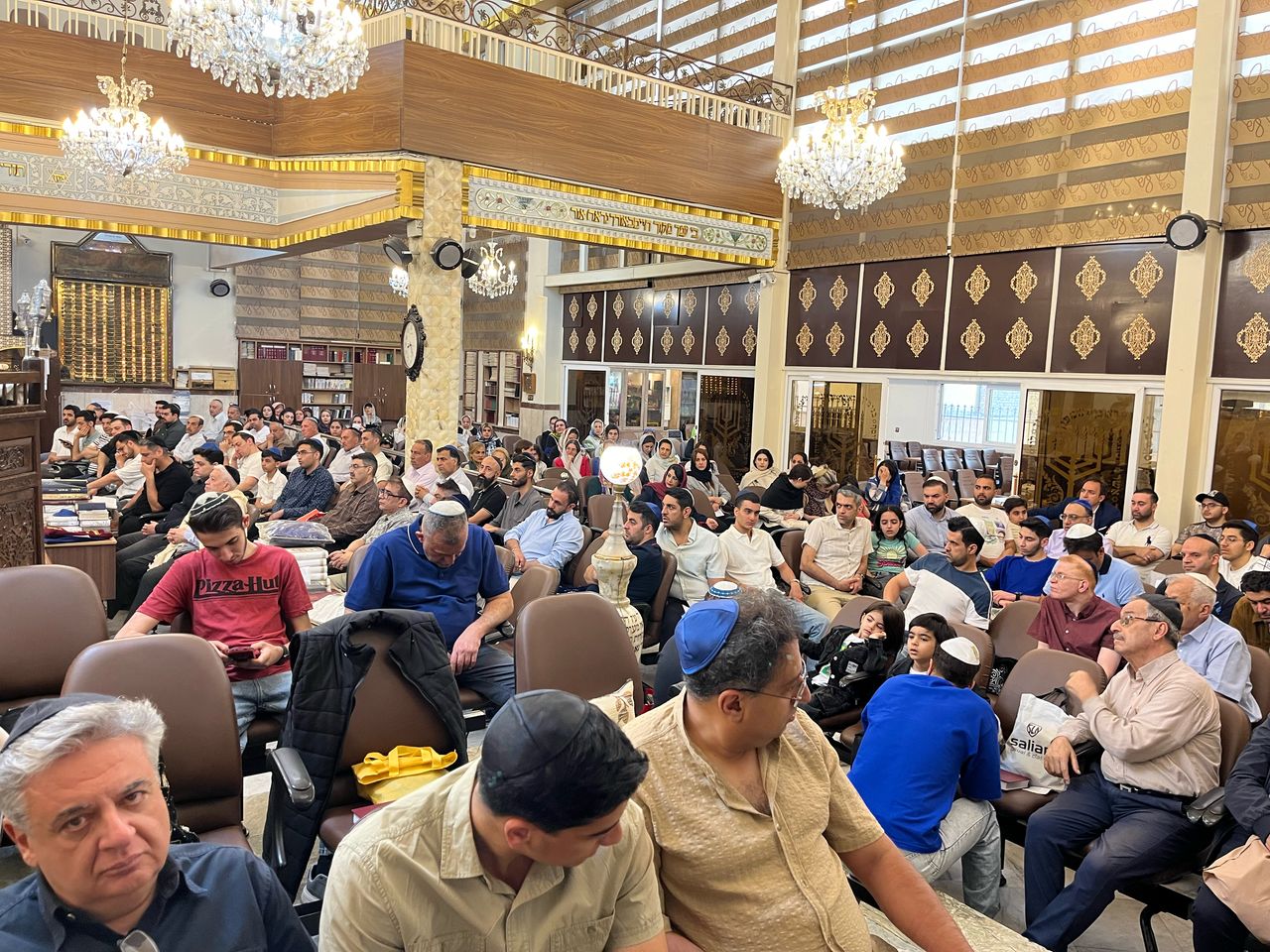 ערב פסח תשפ"ה: כך נראה סיום מסכת בק"ק טהרן