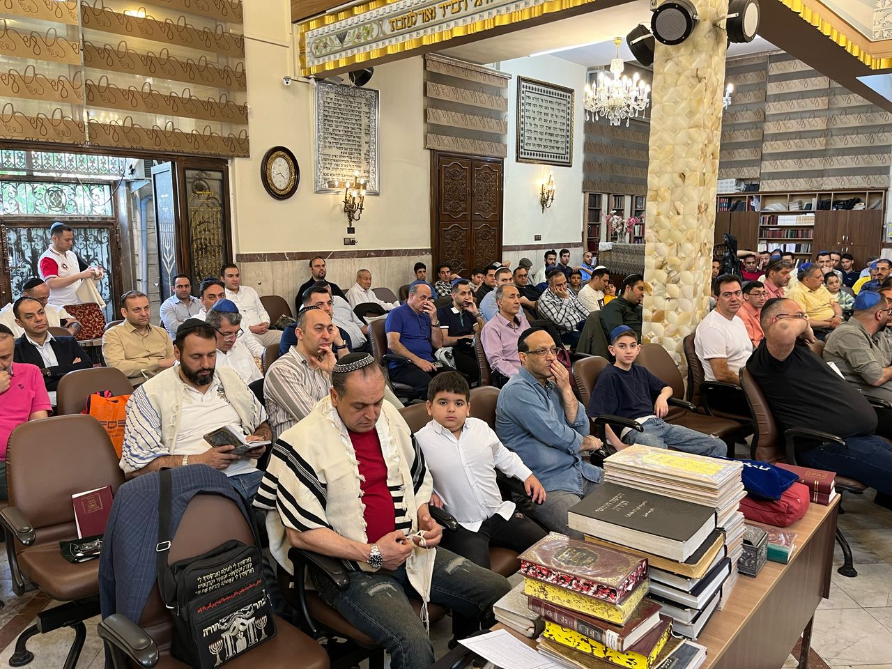 ערב פסח תשפ"ה: כך נראה סיום מסכת בק"ק טהרן