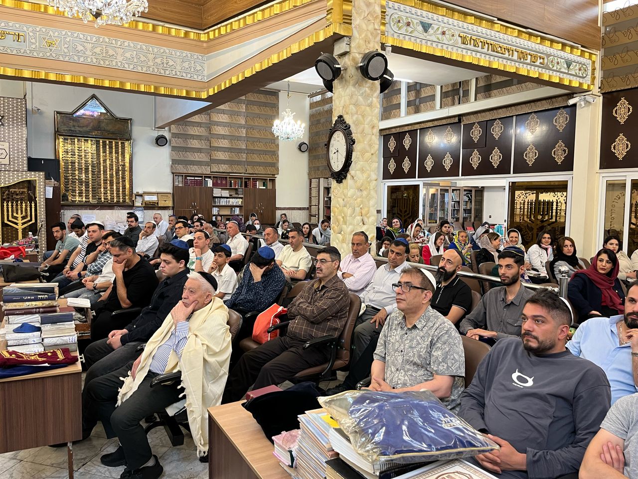 ערב פסח תשפ"ה: כך נראה סיום מסכת בק"ק טהרן