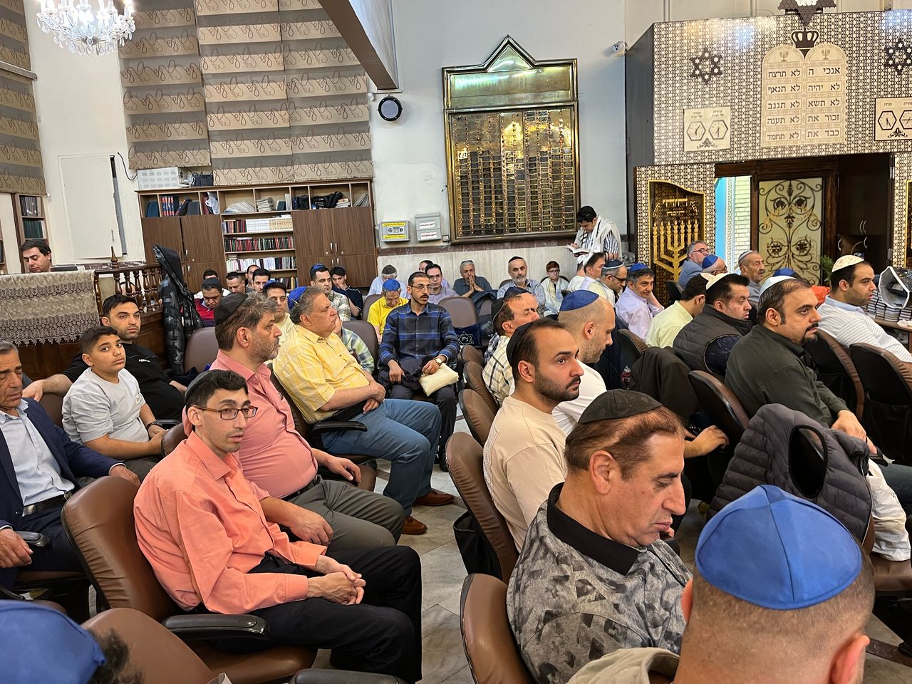 ערב פסח תשפ"ה: כך נראה סיום מסכת בק"ק טהרן