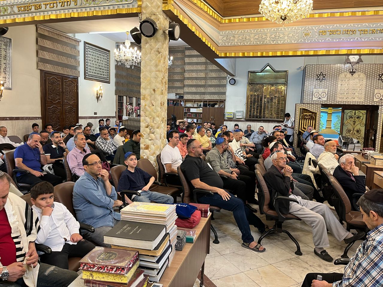 ערב פסח תשפ"ה: כך נראה סיום מסכת בק"ק טהרן