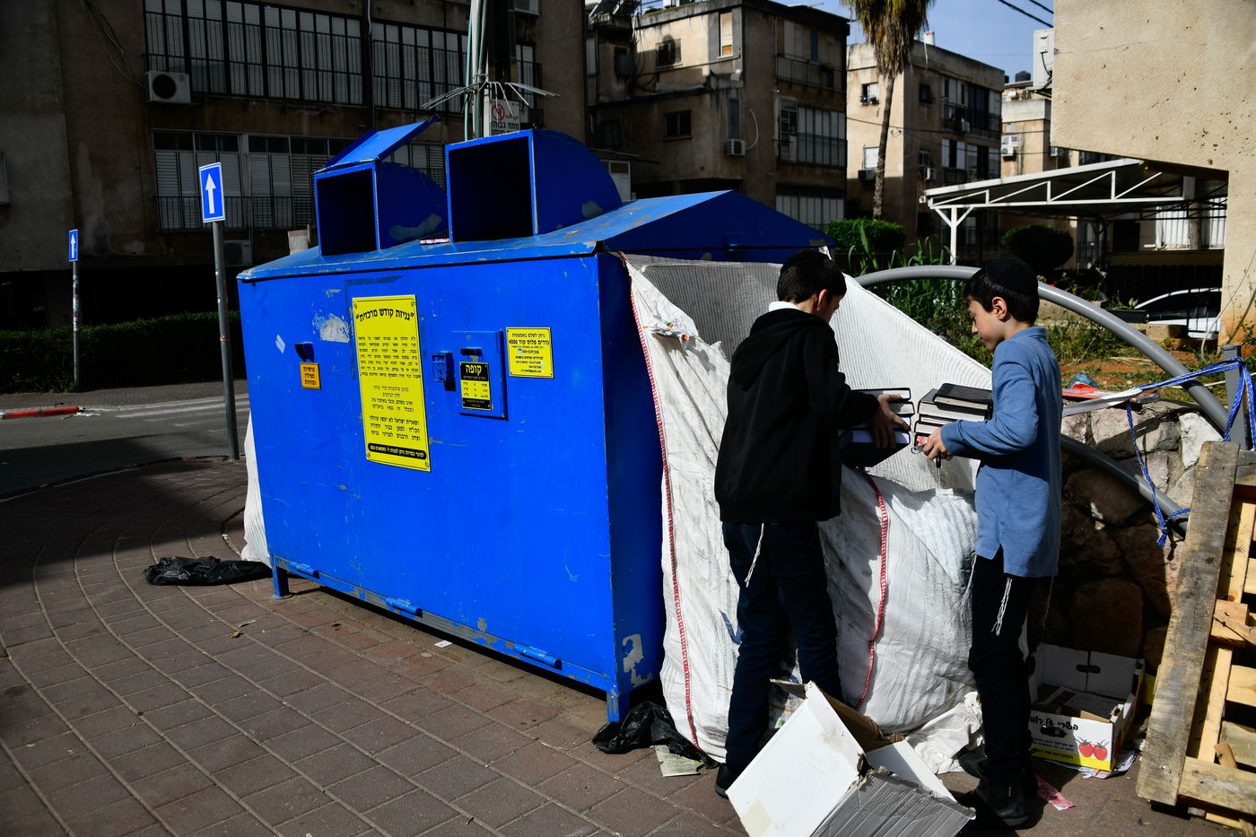 אווירת ערב פסח בבני ברק