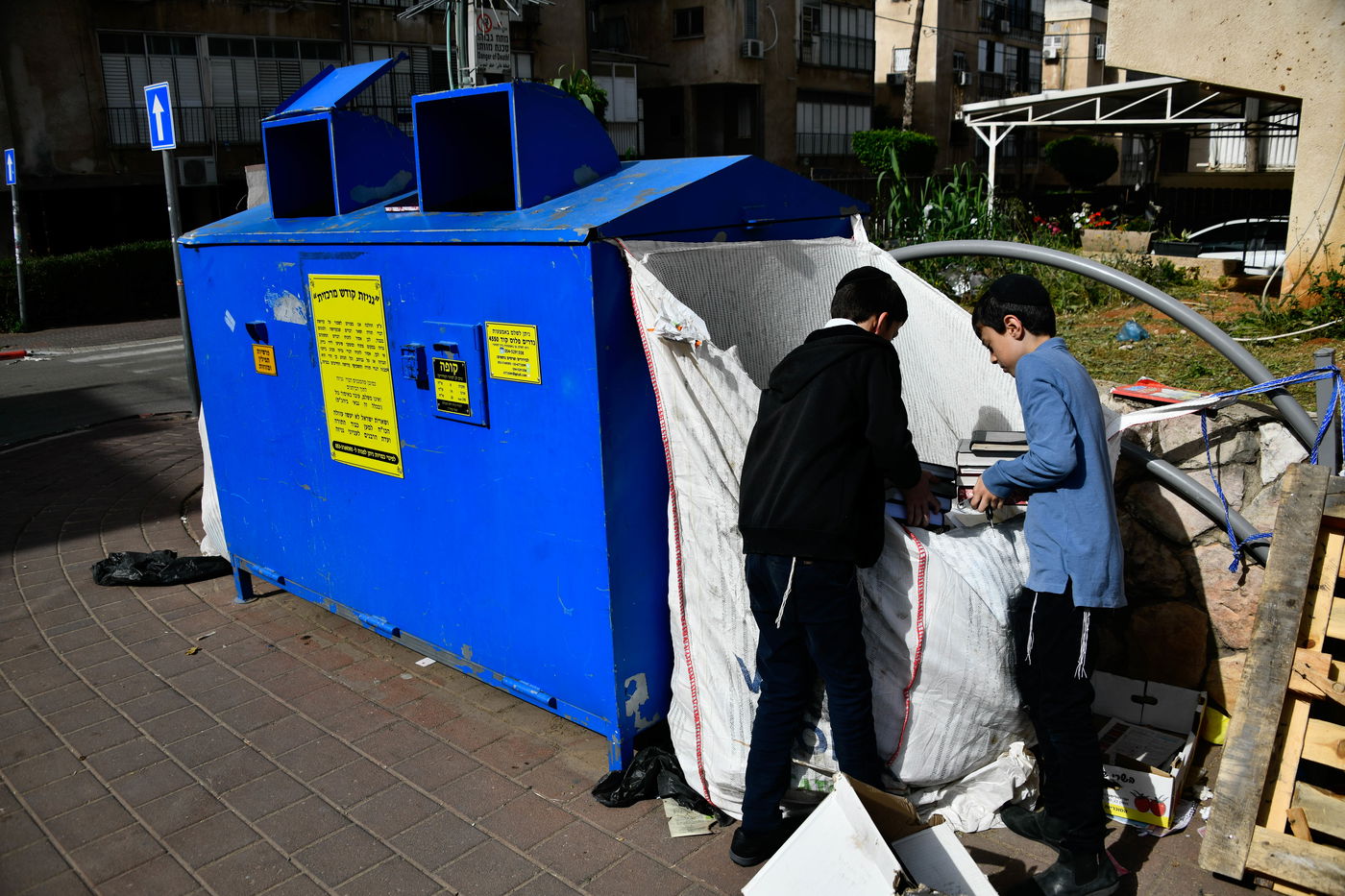 אווירת ערב פסח בבני ברק