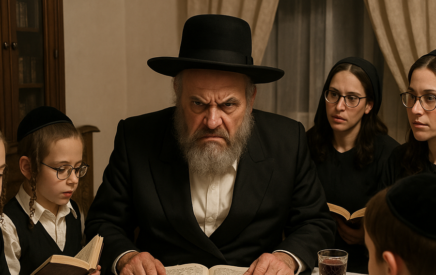 אתם מסתירים לי את ההצגה! משל נוקב לליל הסדר