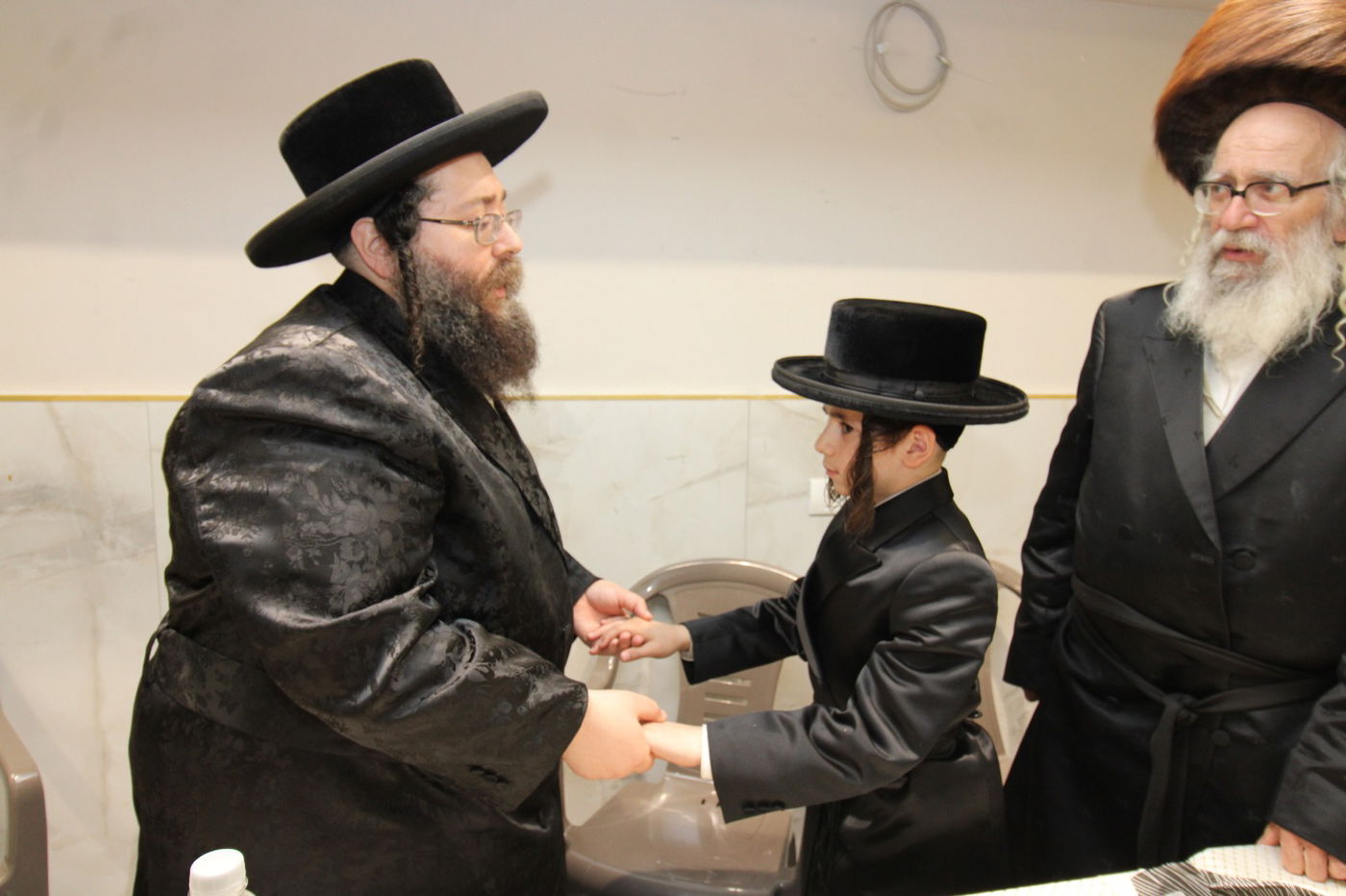 שמחת הבר מצווה בחצרות טורקא - צאנז ז'ימגראד