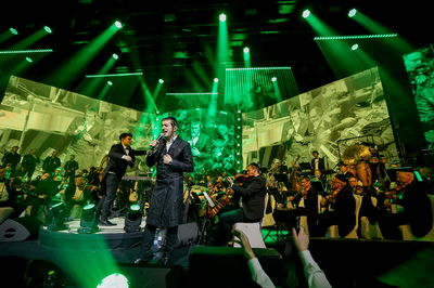 סוכות במופע בעבר