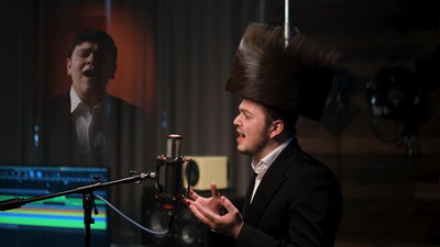 דוד פדר, חיים ולדמן ודוד אונגרישר במחרוזת סדר מרגשת