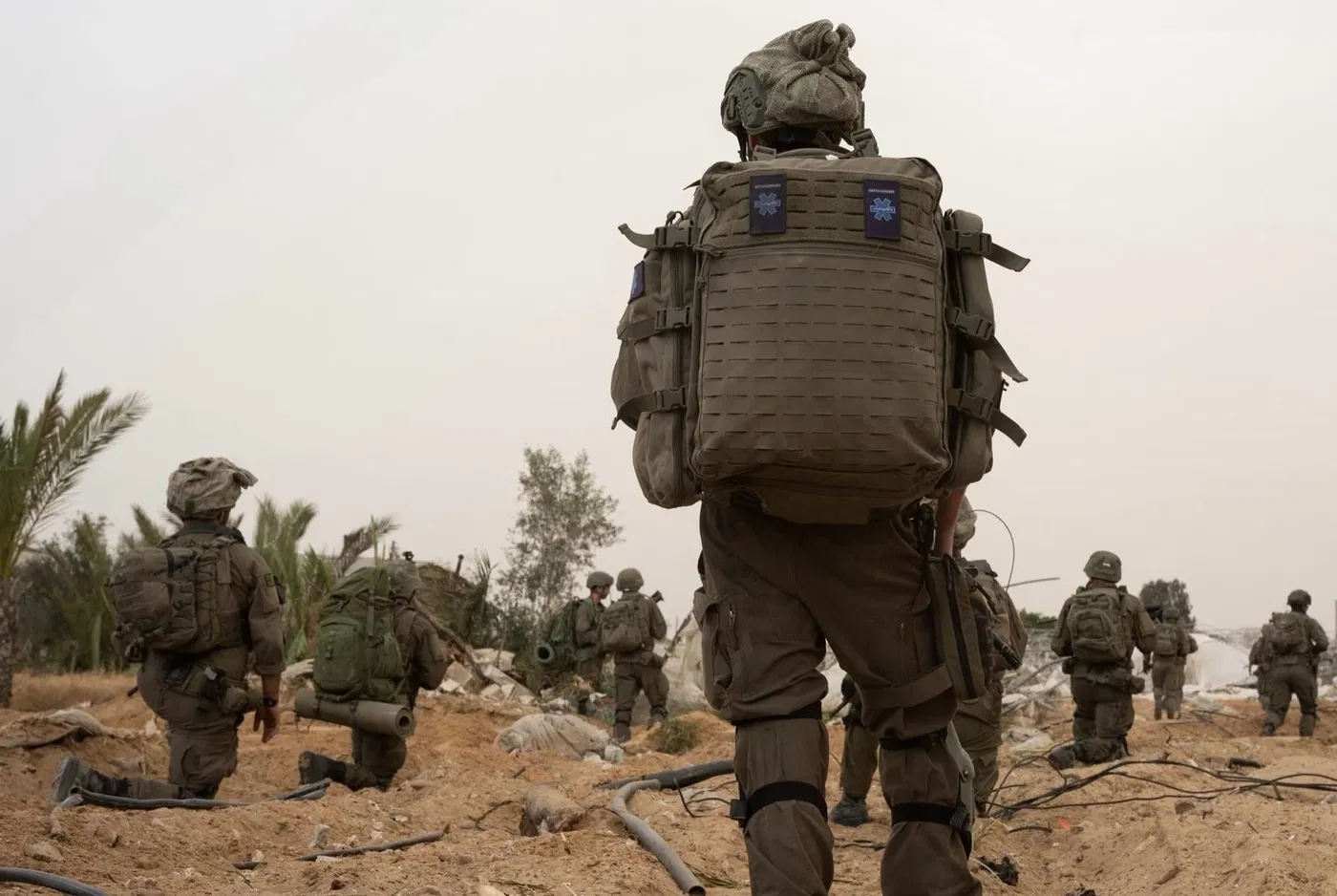 לוחמי גולני בפעולה ברצועה