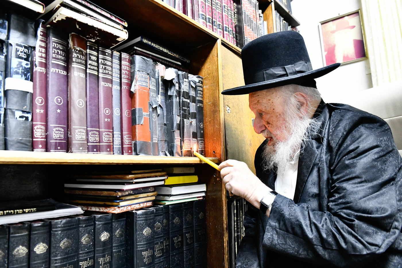 הגרב"ד פוברסקי בבדיקת חמץ