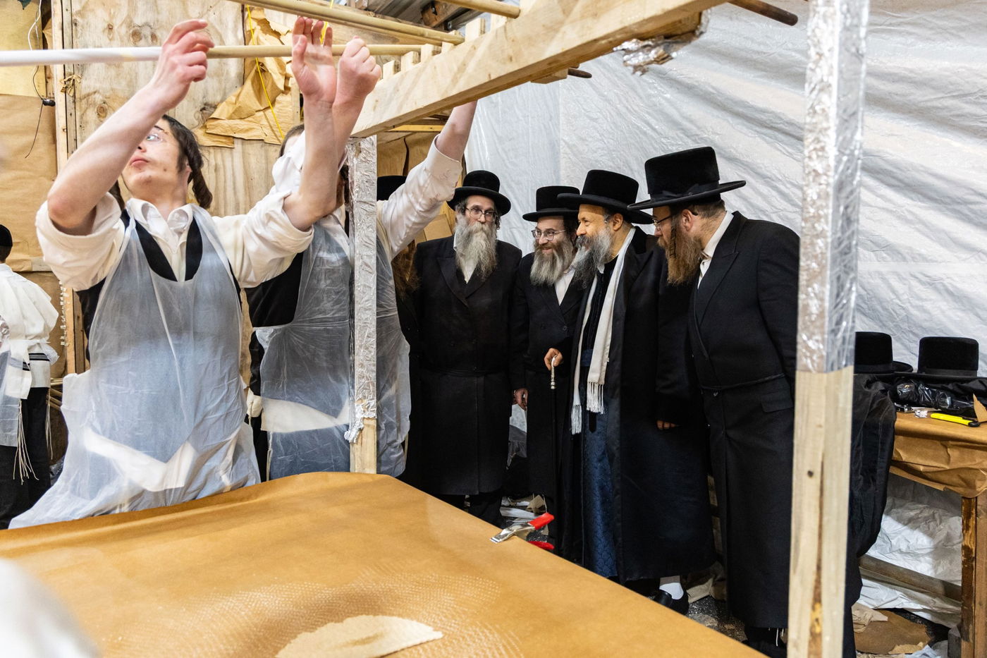 ערב פסח בחצה"ק באבוב 45