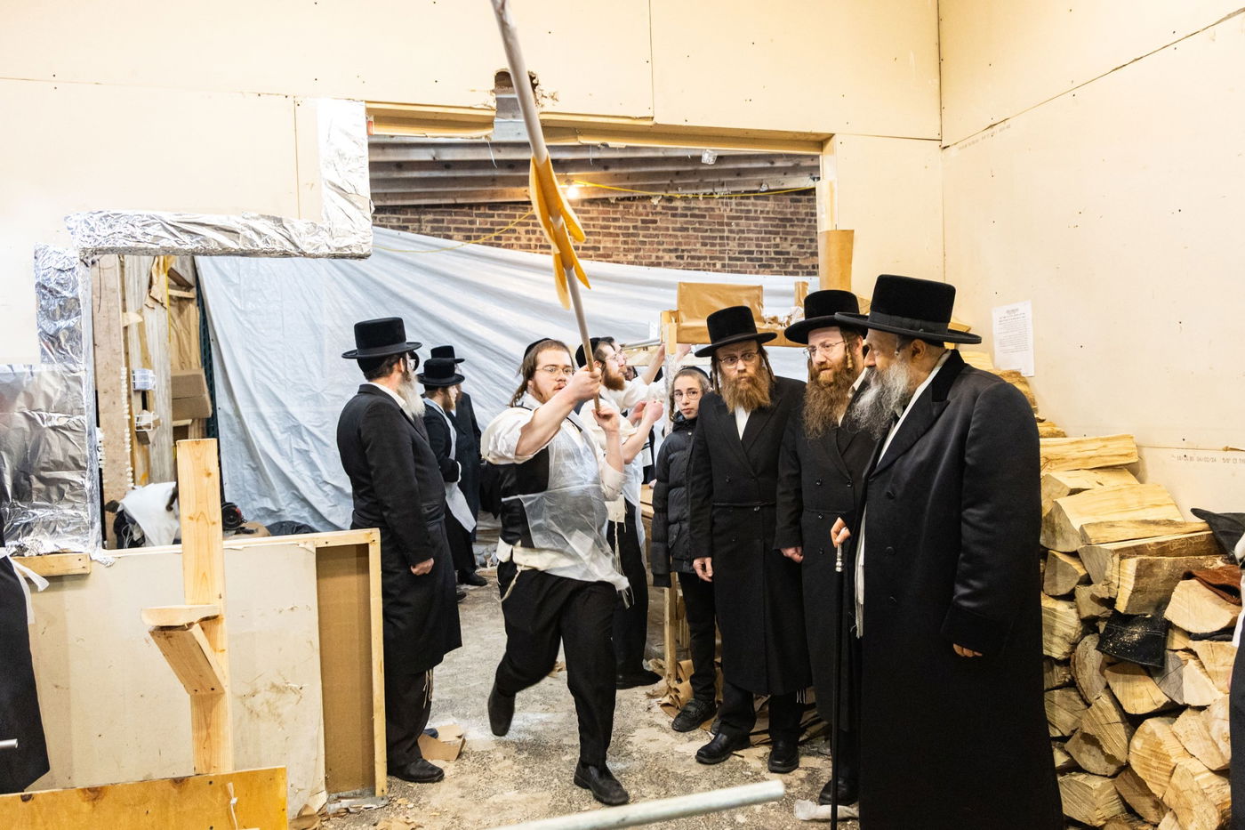 ערב פסח בחצה"ק באבוב 45