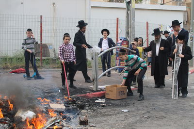 הגאון רבי מסעוד בן שמעון בשריפת חמץ