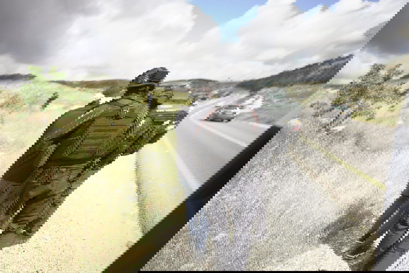 לוחמי יס"מ בדהרייה, הבוקר