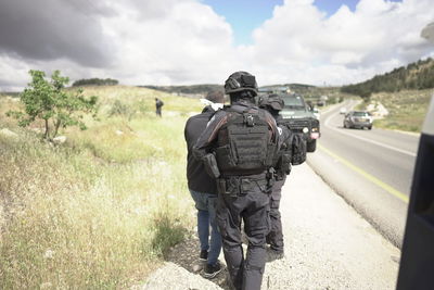 לוחמי יס"מ בדהרייה, הבוקר