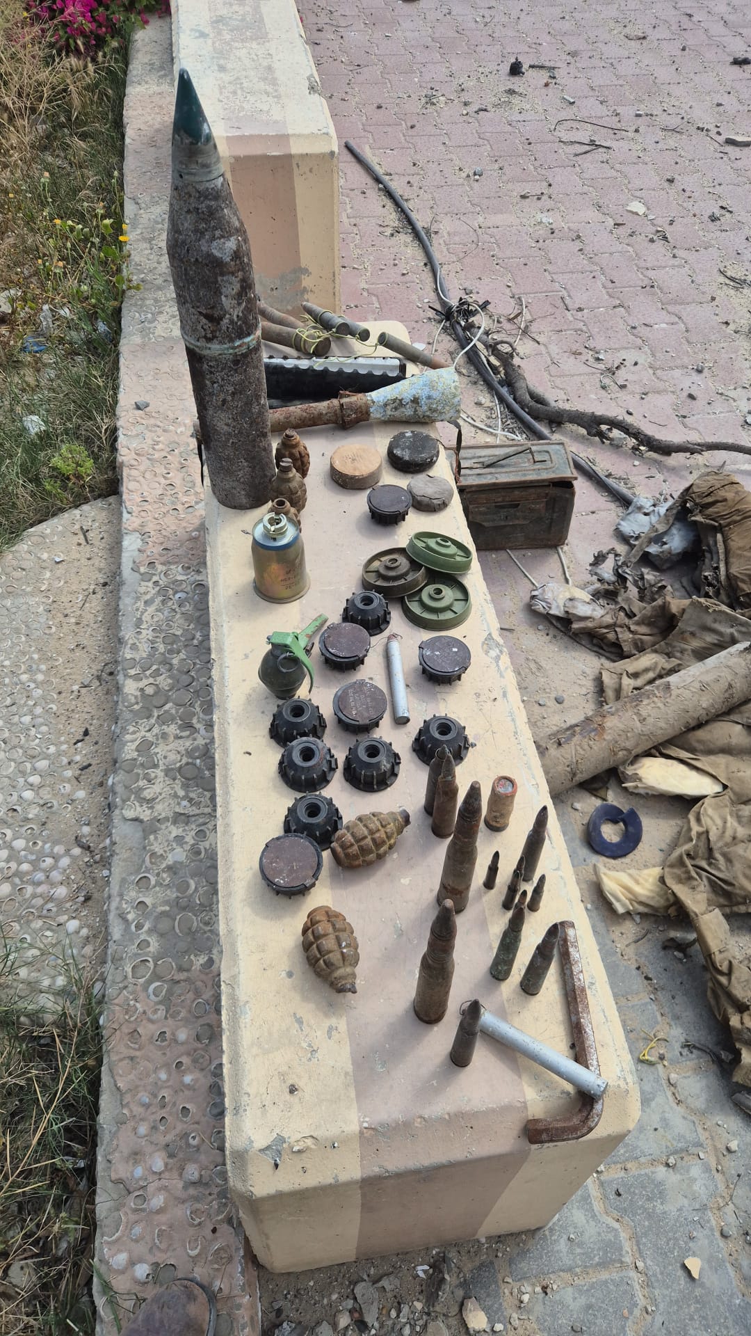 אמצעי לחימה שאותרו ברצועה