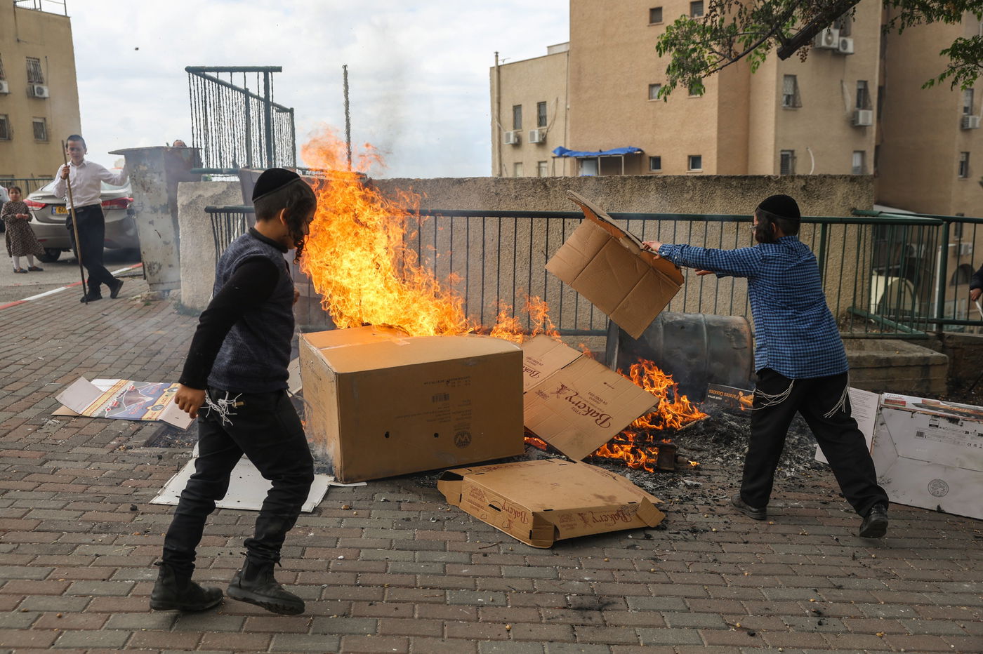 שריפת חמץ בעיה"ק צפת
