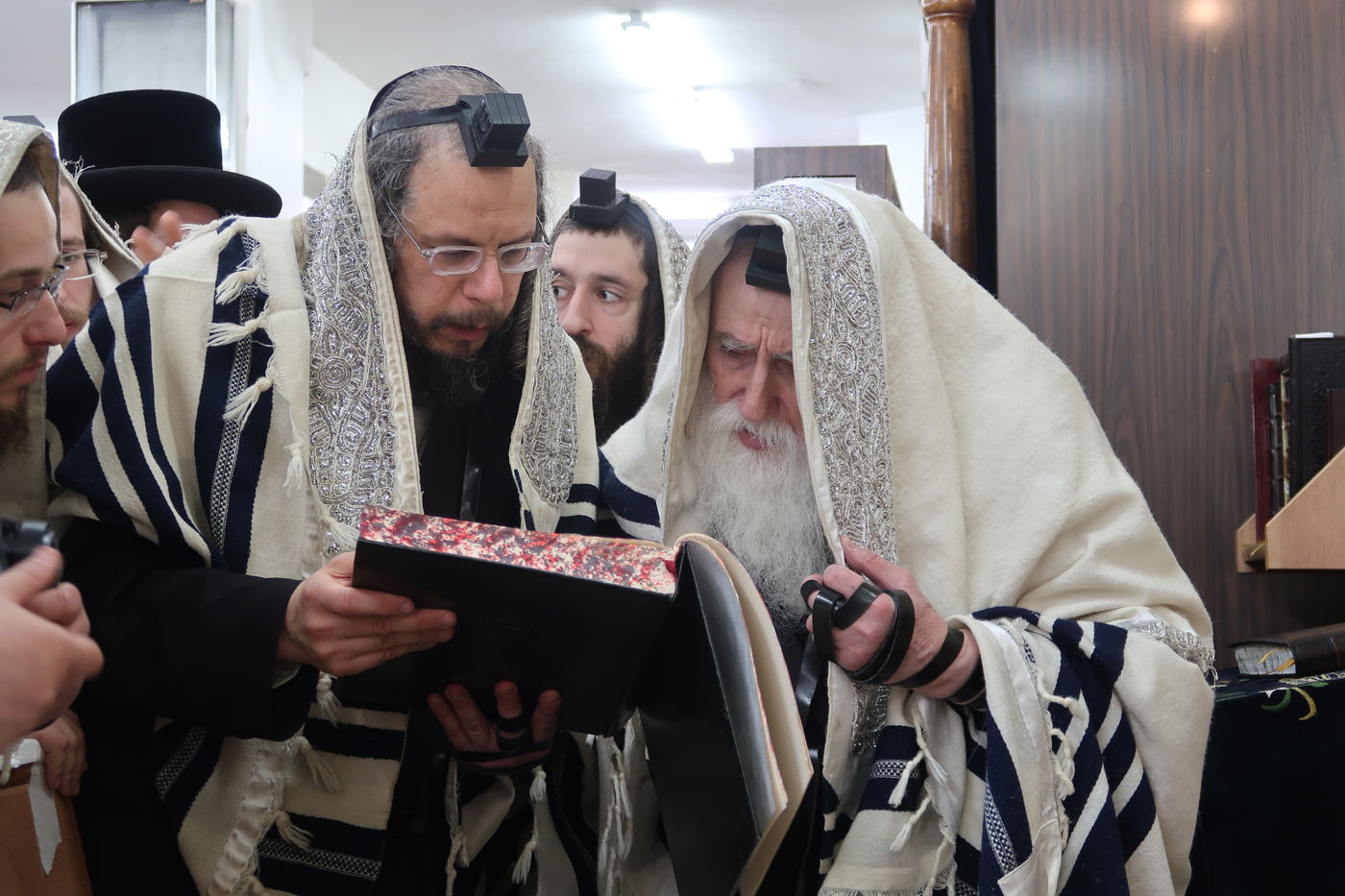 האדמו"ר ממחנובקא בעלזא בסיום בכורים ערב פסח