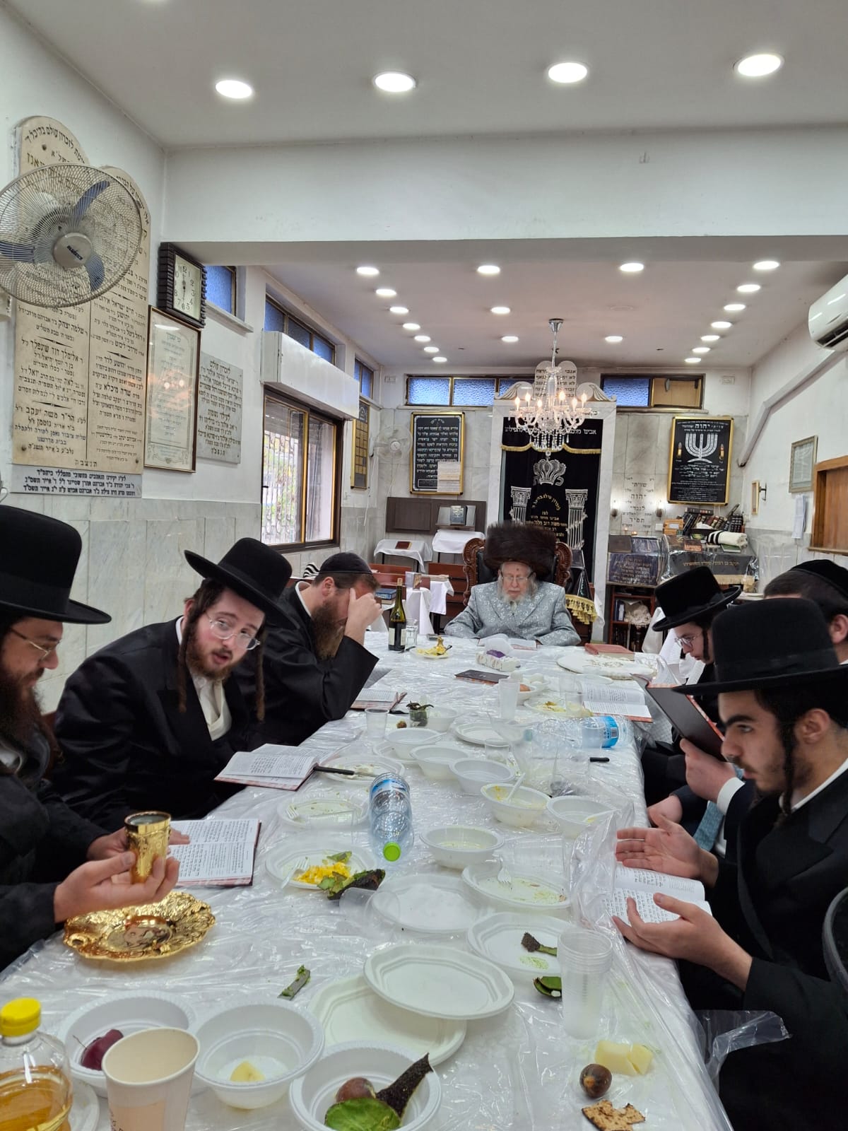 האדמו"ר מסטרופקוב ב'אסתר טיש'