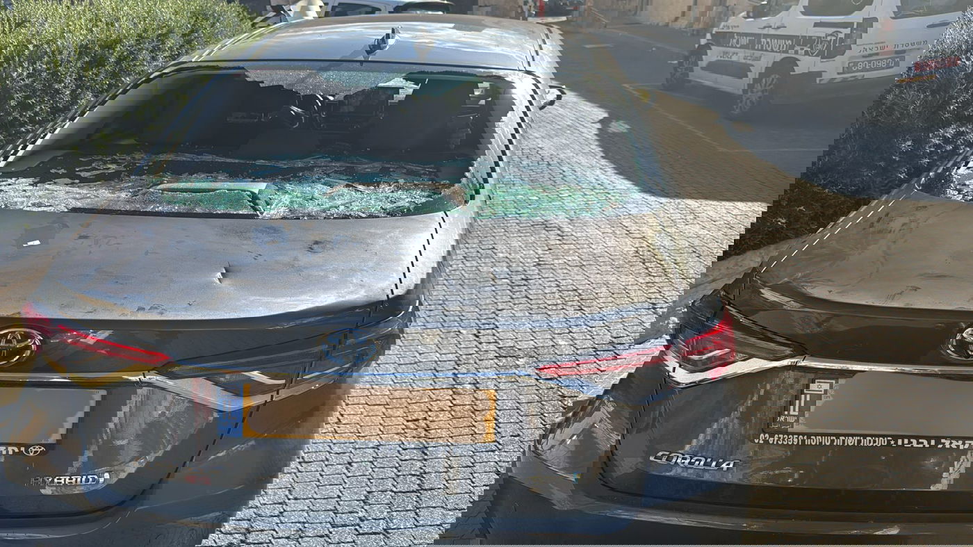 רכבי הבלשים שניזוקו