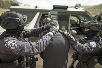 מבצע המשילות של כוחות מחוז ש"י בדהרייה, אמש