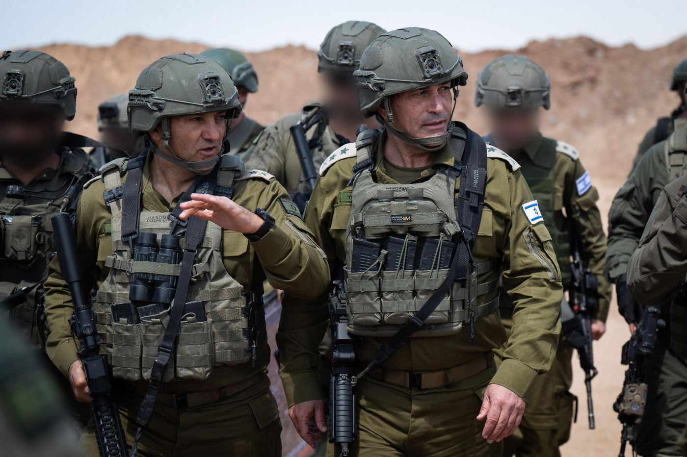 הרמטכ"ל עם לוחמי המילואים