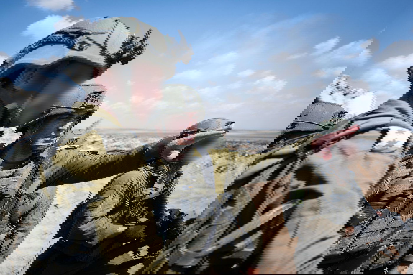 הרמטכ"ל עם לוחמי המילואים