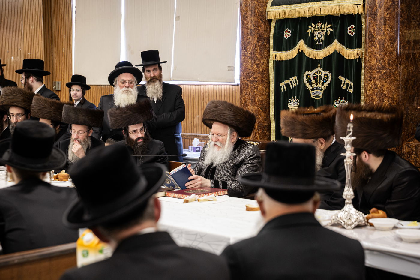 שמחת הברית לנכד האדמו"ר מבאבוב